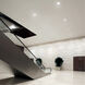Volta LED White Recessed Lighting in Wide, 85, 3000K