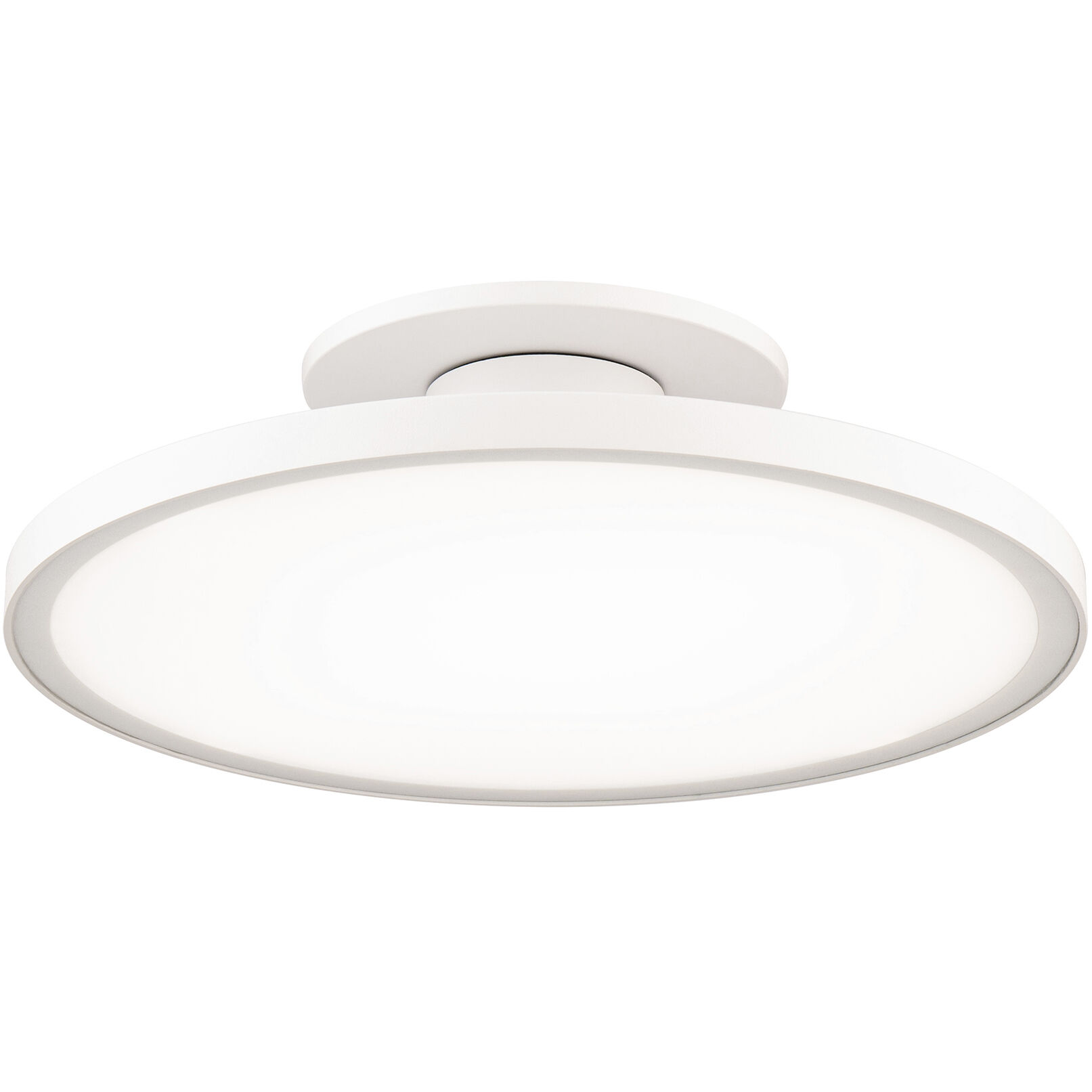 Twist-N-Lite LED 11 inch White Semi-Flush Mount Ceiling Light, WAC Limited