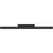 Parallax LED 18 inch Black Bath Vanity & Wall Light, dweLED