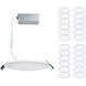 Lotos LED Module White Recessed Lighting in 24, Complete Unit