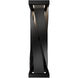 Brocade LED 18 inch Black Outdoor Wall Light, dweLED
