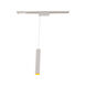 Silo Pendants 1 Light 120 White/White Track Head Ceiling Light in 3000K