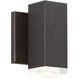 Block 1 Light 3.50 inch Outdoor Wall Light