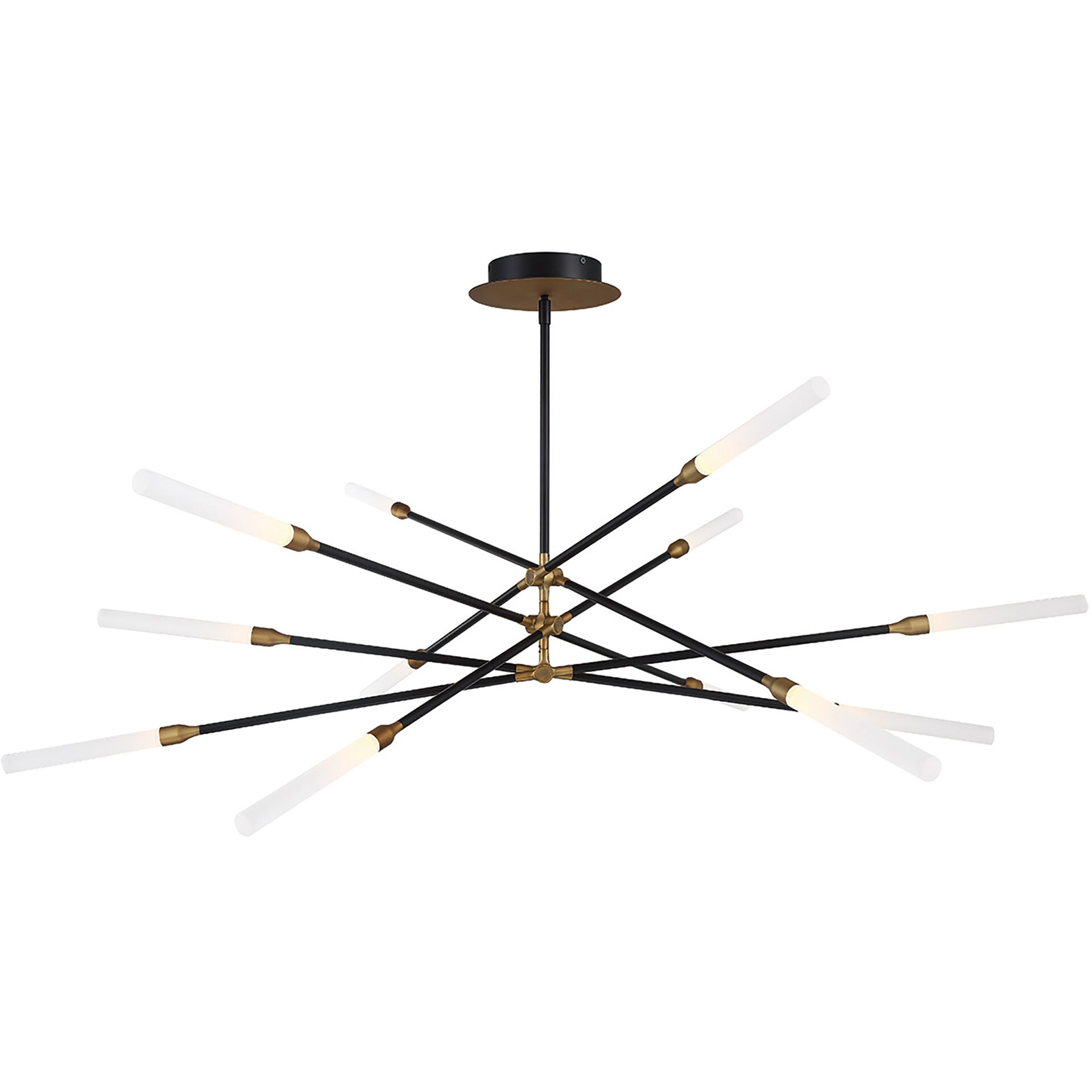 WAC Lighting PD-55912-BK/AB Houdini LED 46.69 inch Black