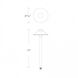 Tiki 12 6.50 watt Bronze Path Lighting in 2700K, Bronze on Aluminum, Path and Area Light, WAC Landscape