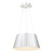 Vida LED 23.56 inch Brushed Aluminum Pendant Ceiling Light in 240in, dweLED