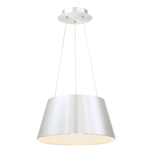 Vida LED 23.56 inch Brushed Aluminum Pendant Ceiling Light in 240in, dweLED