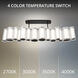 Troop LED 37.38 inch Black Linear Pendant Ceiling Light, dweLED