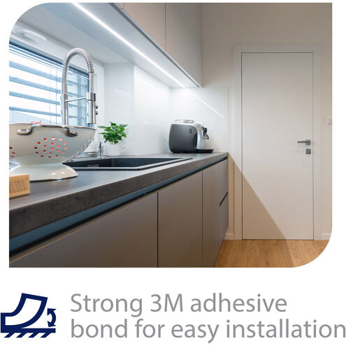 Gemini 24 LED 288 inch White LED Tape Lighting in 3500K