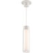Twist-N-Lite LED 3 inch White Mini-Pendant Ceiling Light