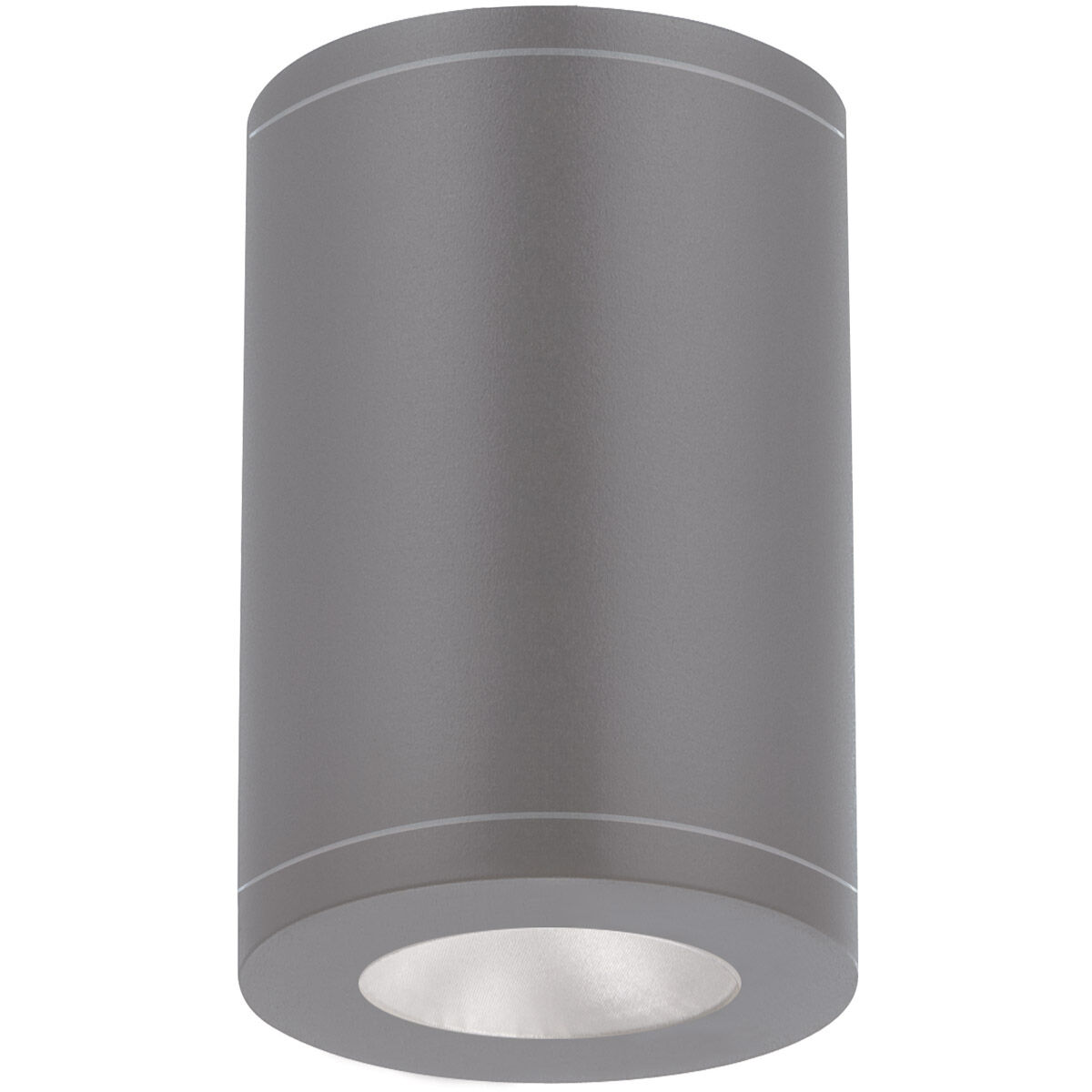 Tube Arch LED 7.88 inch Graphite Outdoor Flush in Flood, 90, 3000K