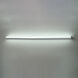 Nightstick LED 61.06 inch Brushed Aluminum Bath Vanity & Wall Light, dweLED