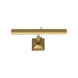 Hemmingway 9.4 watt 14 inch Burnished Brass Picture Light Wall Light, dweLED