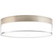 Twist-N-Lite LED 9 inch Brushed Nickel Flush Mount Ceiling Light