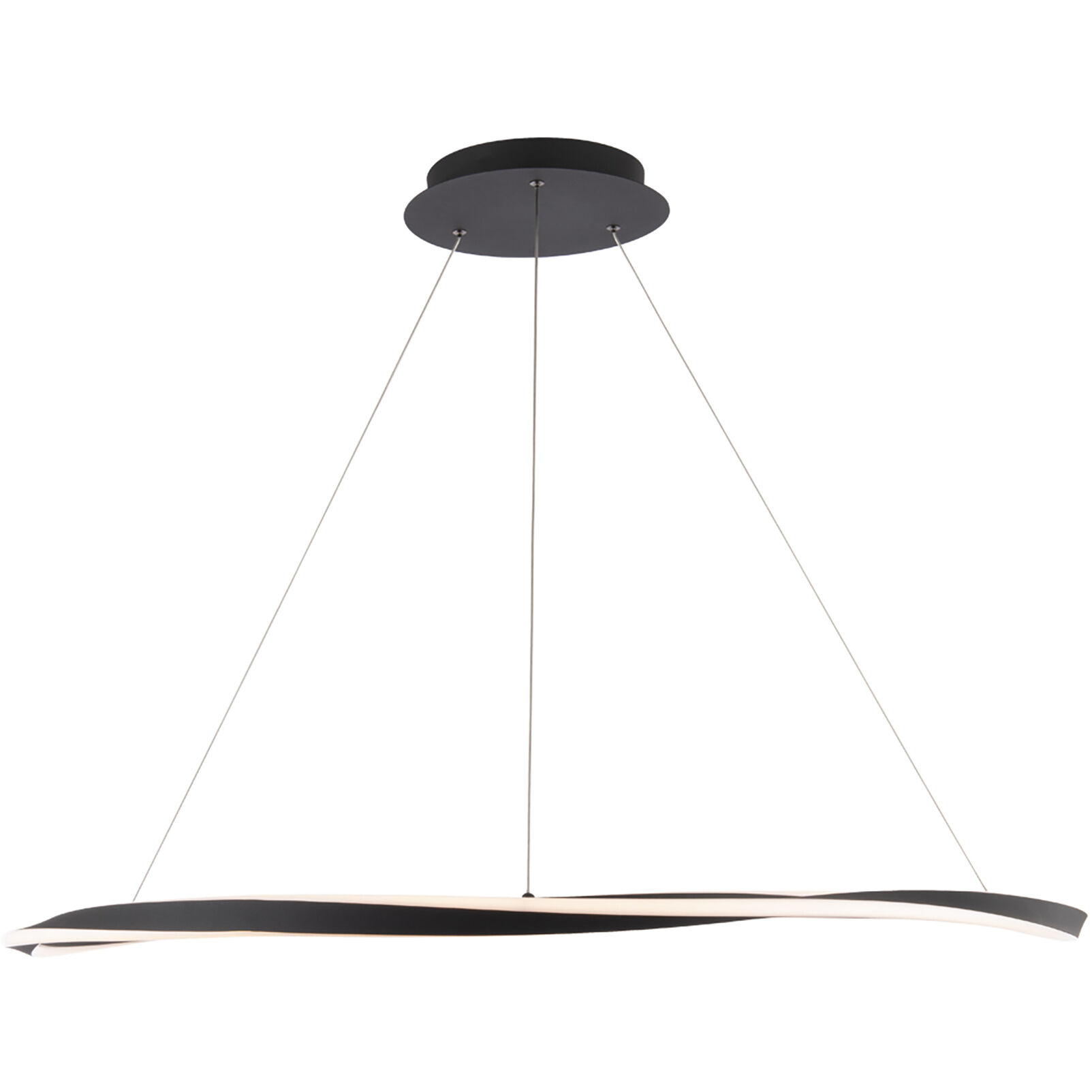 Eternal LED 41.56 inch Black Pendant Ceiling Light, dweLED