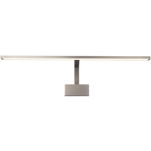 Uptown 25.00 watt 34 inch Brushed Nickel Picture Light Wall Light, dweLED