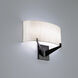 Fitzgerald Wall Sconce Wall Light in 3000K, Black, dweLED