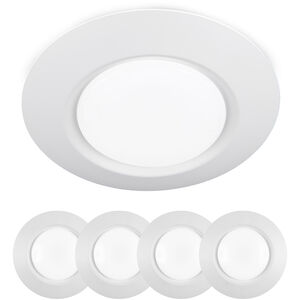 I Can't Believe It's Not Recessed LED 7.5 inch White Flush Mount Ceiling Light in 3000K