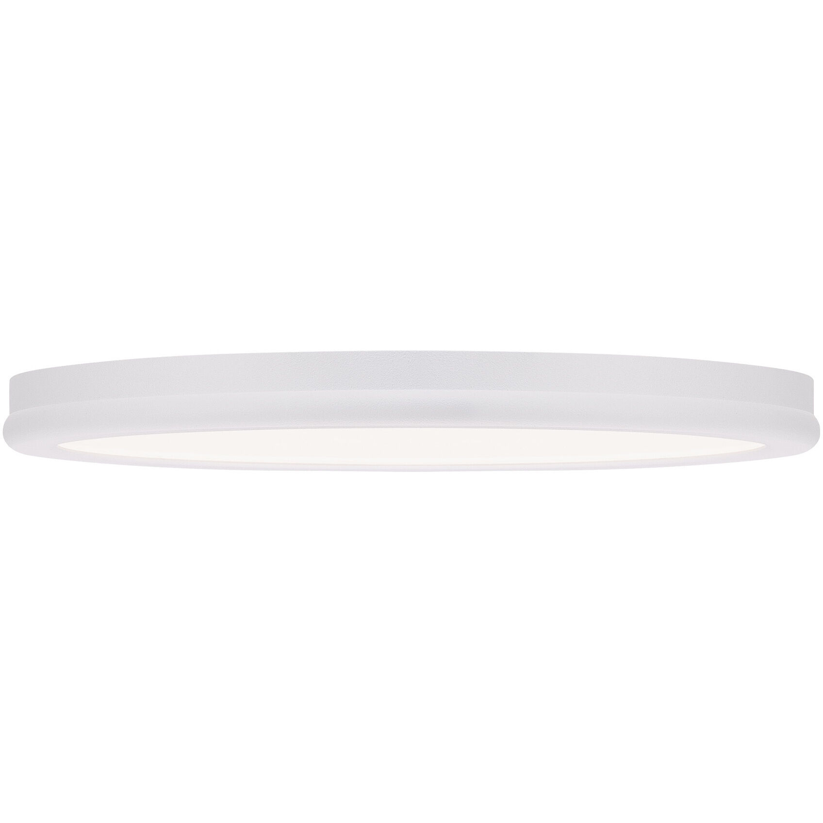 Geos LED 10.25 inch White Flush Mount Ceiling Light in 2700K, dweLED