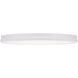 Geos LED 10.25 inch White Flush Mount Ceiling Light in 2700K, dweLED