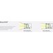 Summit 1 Light 120 White J Track Fixture Ceiling Light