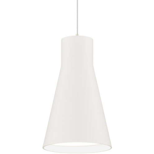 Twist-N-Lite LED 5 inch White Mini-Pendant Ceiling Light