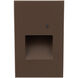 Tyler 120 3.8 watt Bronze Step and Wall Lighting in 3000K, WAC Lighting