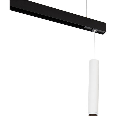 Ventrix 1 Light 48 White Track Fixtures Ceiling Light