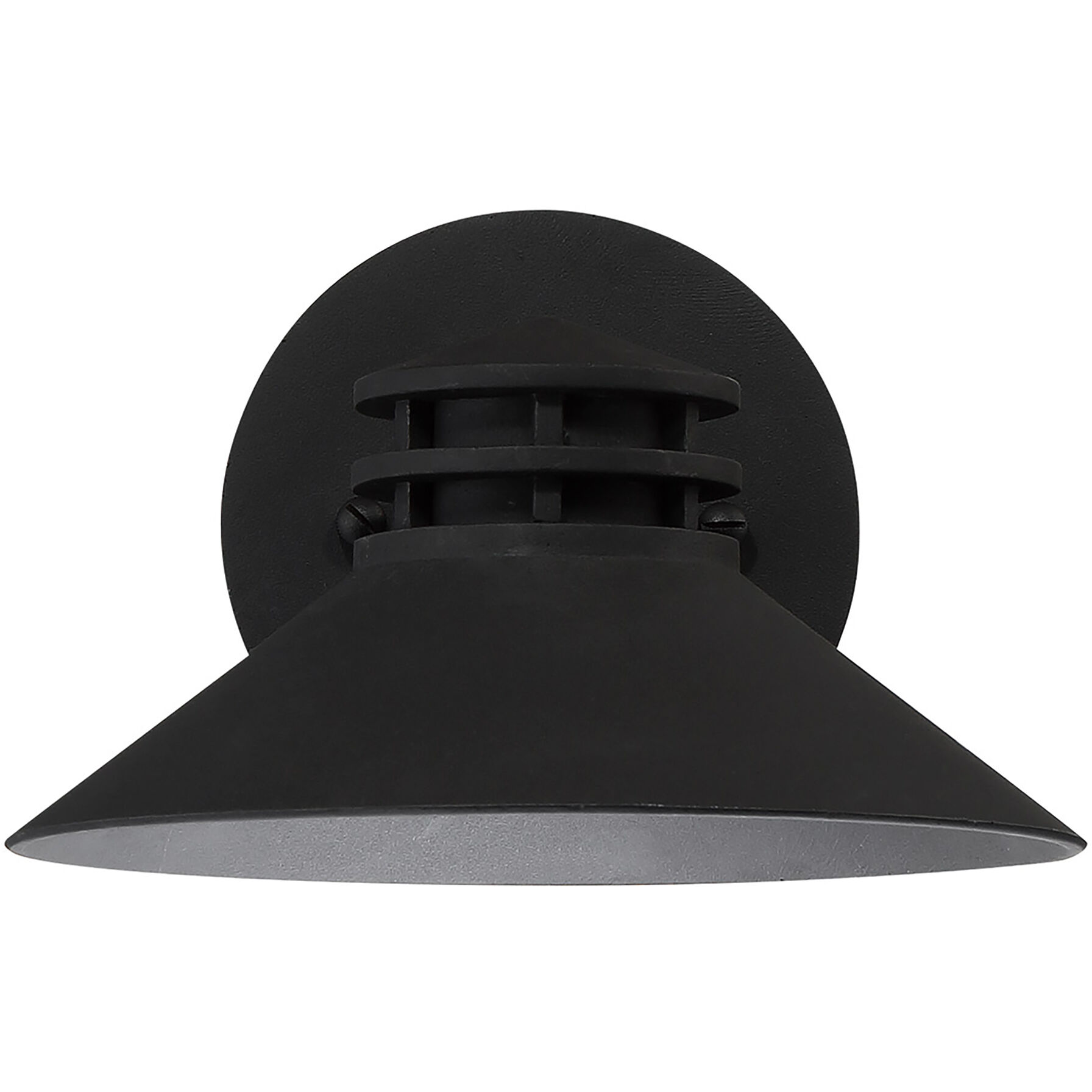 Sodor LED 5.38 inch Black Outdoor Wall Light, dweLED