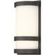 Latitude LED 10 inch Bronze Outdoor Wall Light in 10in, dweLED 