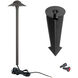Canopy 12 6.5 watt Bronze Path and Area Light in 3000K Warm White LED, WAC Landscape
