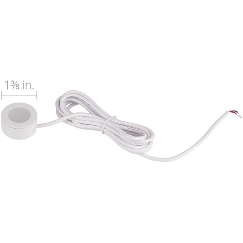 Mini Puck 1 Light 24 White Puck Lighting Ceiling Light