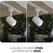 X Track 1 Light 12 White Outdoor Track Head Ceiling Light
