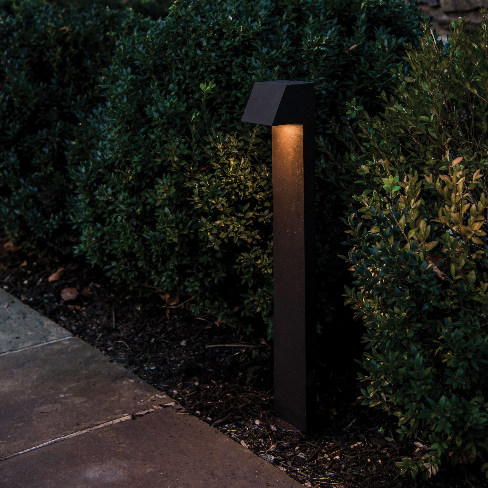 Quad 12 3 watt Bronze Path Lighting in 2700K, Path and Area Light, WAC Landscape