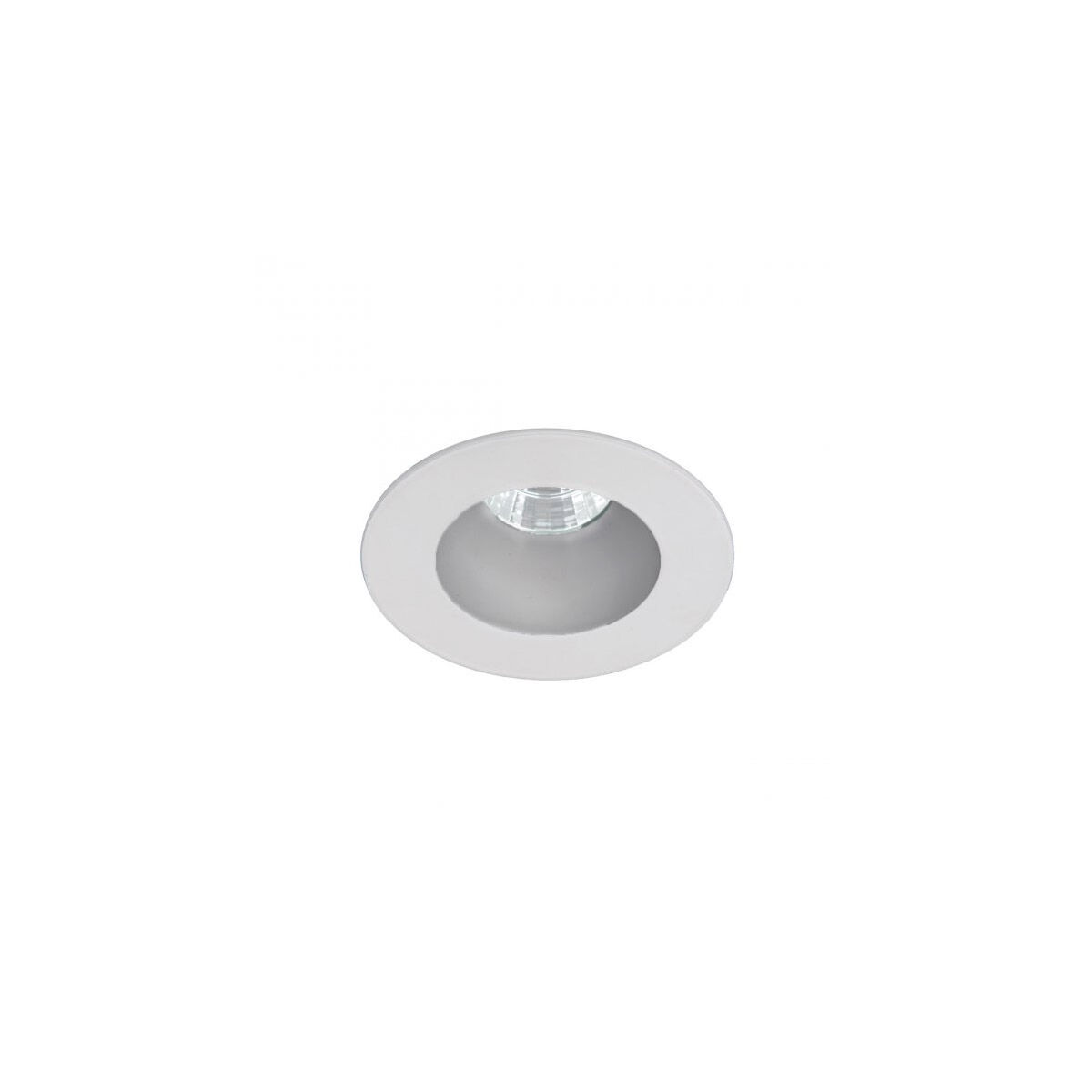 Ocularc LED Module - Driver Haze/White Recessed Trims in Narrow, 3000K, Round