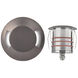 Inground Recessed Light 12 4.1 watt Stainless Steel Coated in Bronze Path Indicator Light in 2700K Warm LED, WAC Landscape