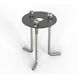Scoop Black Bollard Accessory, WAC Landscape