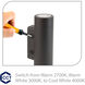 Estrella LED 6.38 inch Black Outdoor Wall Light, WAC Landscape