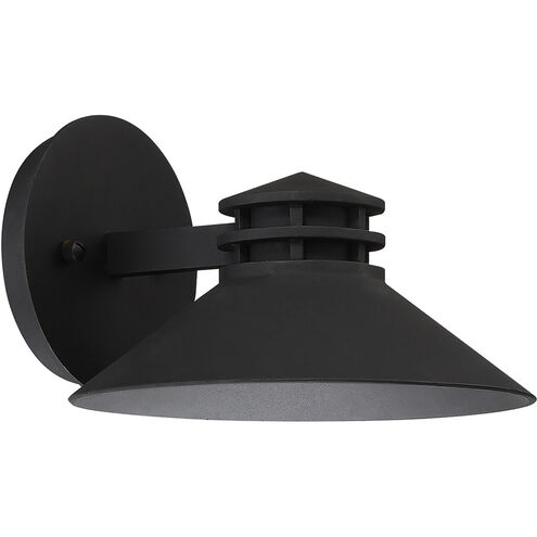 Sodor LED 5.38 inch Black Outdoor Wall Light, dweLED