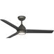 Mocha 54 inch Oil Rubbed Bronze Downrod Ceiling Fans, Smart Fan