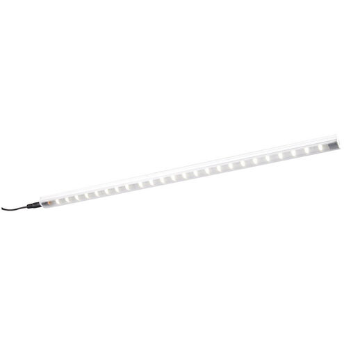 Straight Edge 24 LED 19 inch White Undercabinet Strip Light in 4500K 