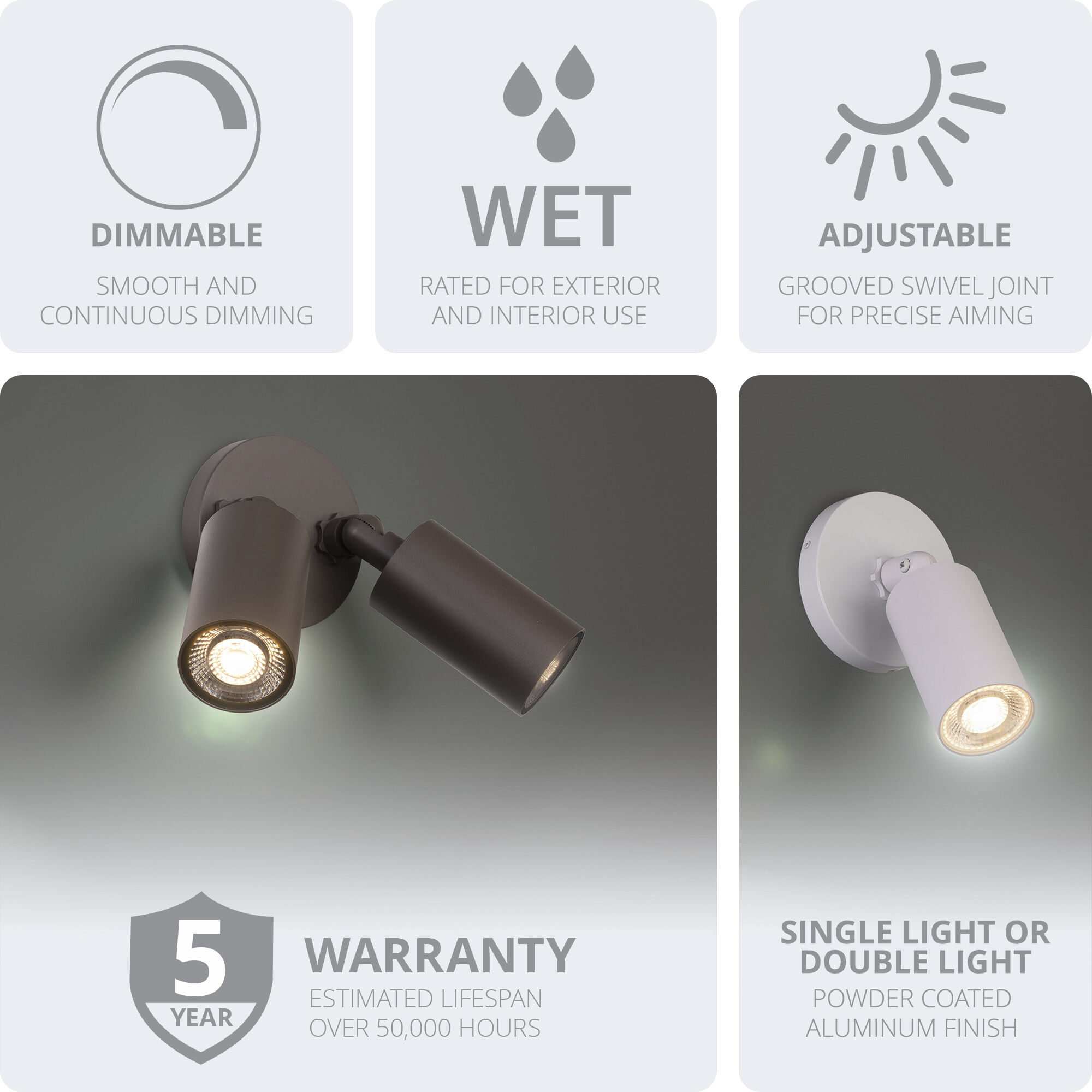 Wet rated outdoor wall lights discount