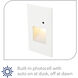 Tyler 120 3.8 watt White Step and Wall Lighting in Amber, WAC Lighting
