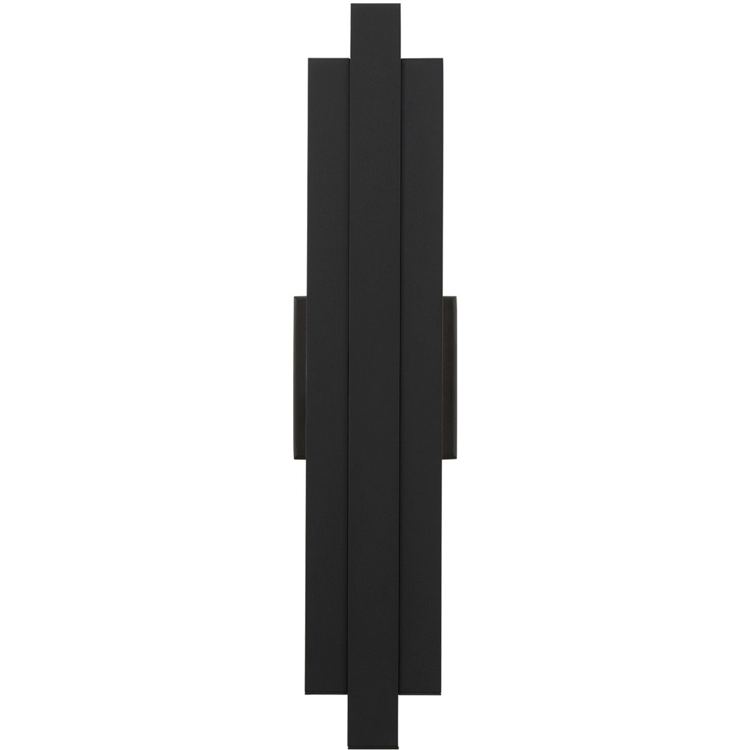 Arrow LED 22 inch Black Outdoor Wall Light in 2700K, dweLED