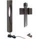 Scoop 12 5.7 watt Bronze Bollard Light in 2700K Warm LED, WAC Landscape