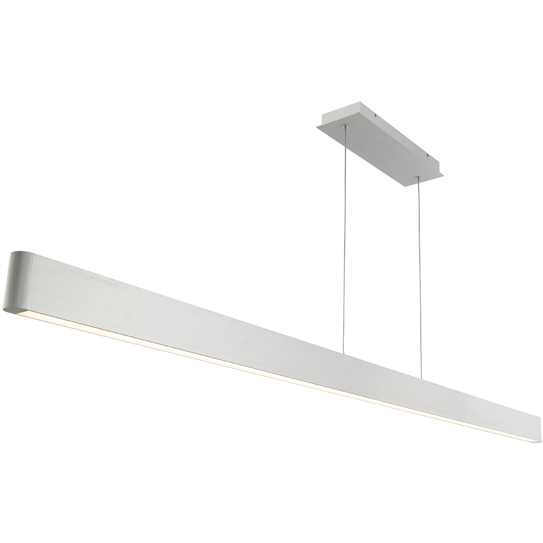 Volo LED 1.5 inch Brushed Aluminum Pendant Ceiling Light, dweLED