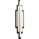 Nouveau 5 Light 5 inch Black Wall Sconce Wall Light in 3500K