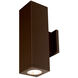 Cube Arch LED 5.5 inch Bronze Sconce Wall Light in Narrow, 85, 4000K, Straight Up/Down