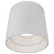 Downtown LED 3.5 inch White Outdoor Flush Mount in 3000K, dweLED