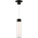 Twist-N-Lite LED 3 inch Black Mini-Pendant Ceiling Light